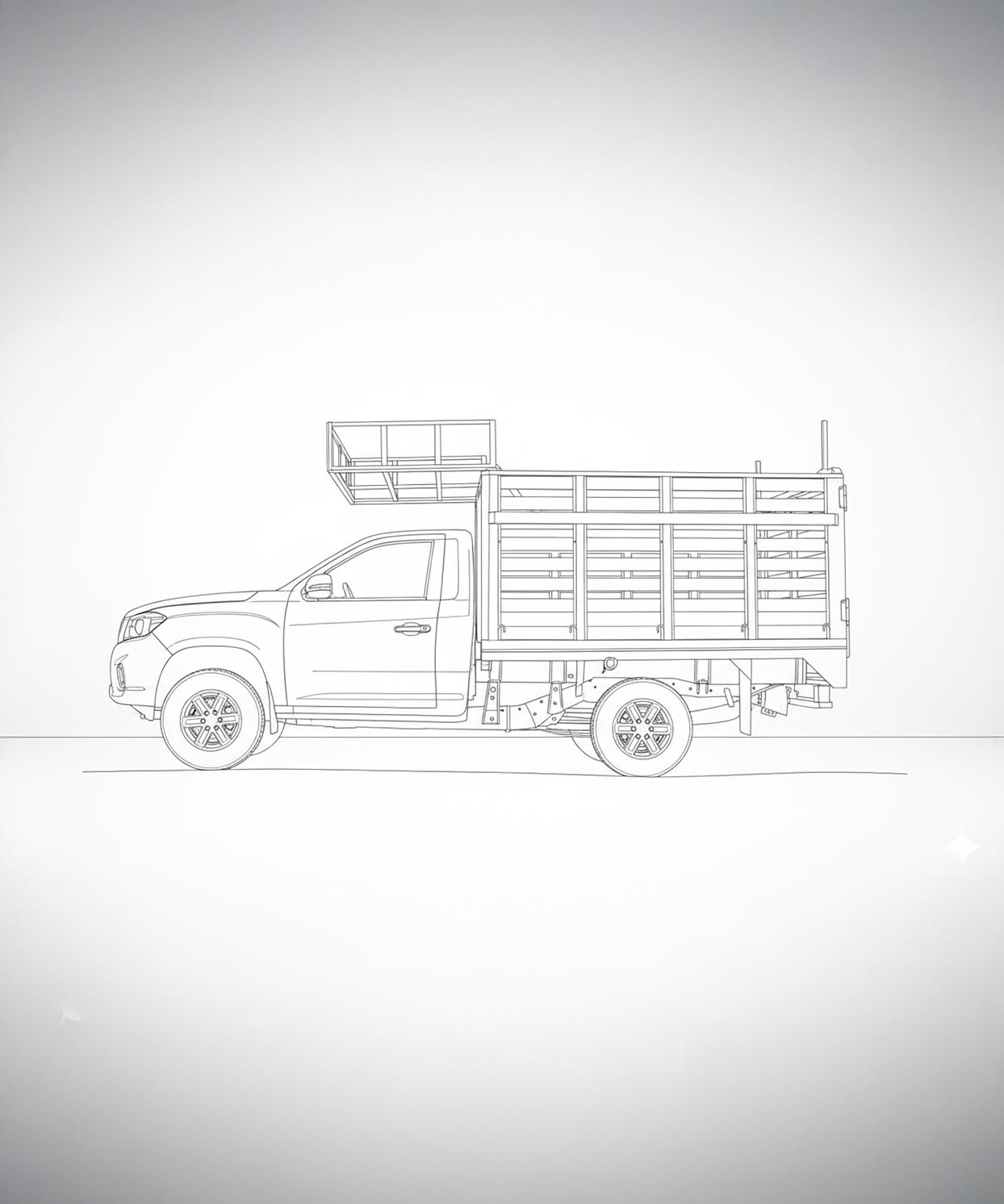 Carrocería 1.5 ton - 01 Base