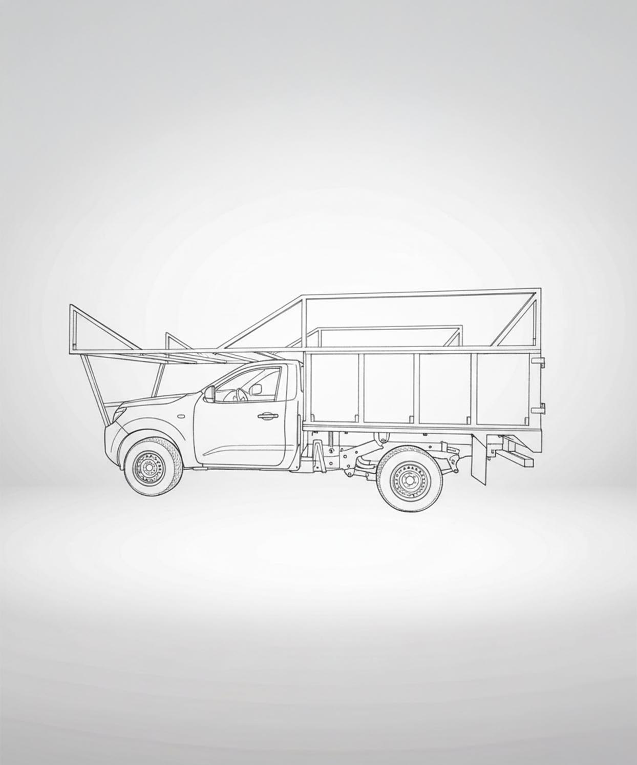 Carrocería 1.5 ton - 03 Base