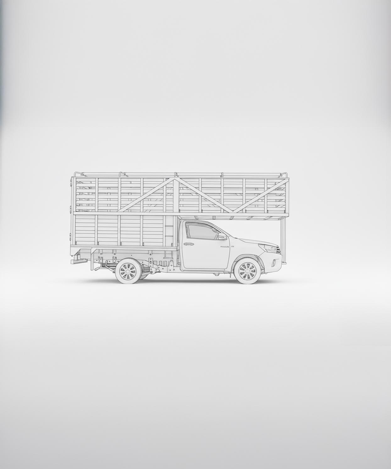 Carrocería 1.5 ton - 04 Base