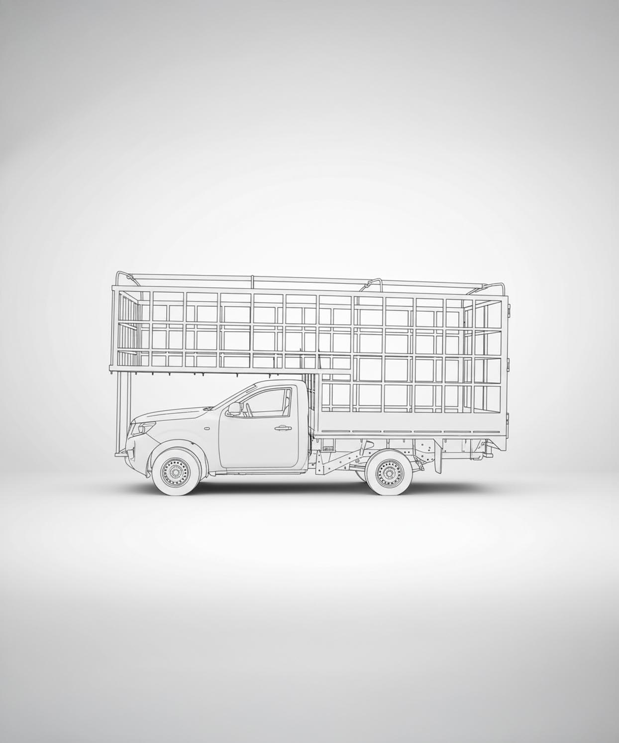 Carrocería 1.5 ton - 05 Base