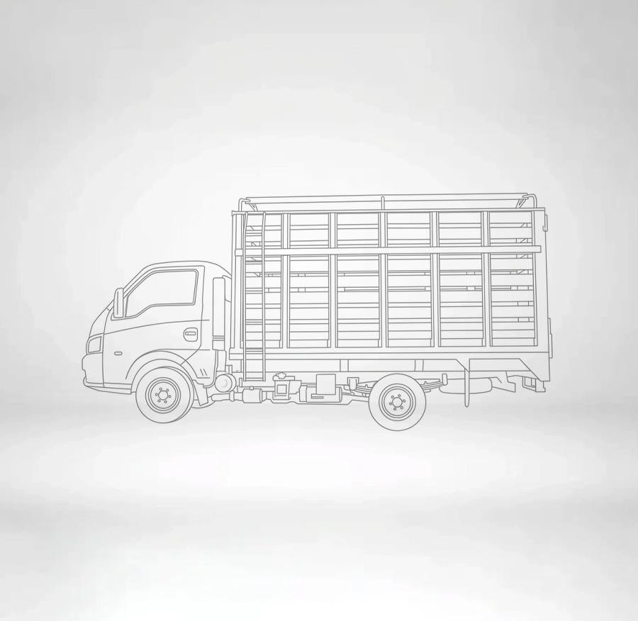 Carrocería 3+ ton - Abarrotera Base